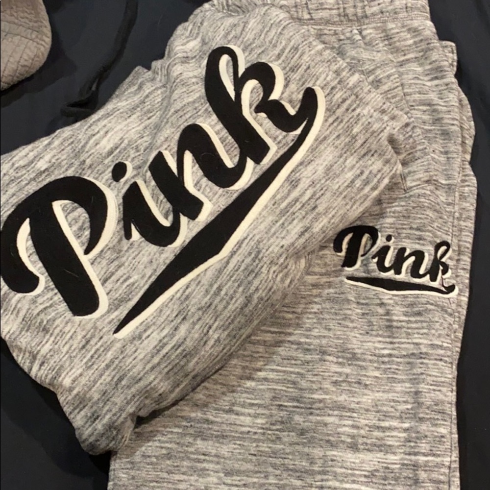 Pink sweatsuit